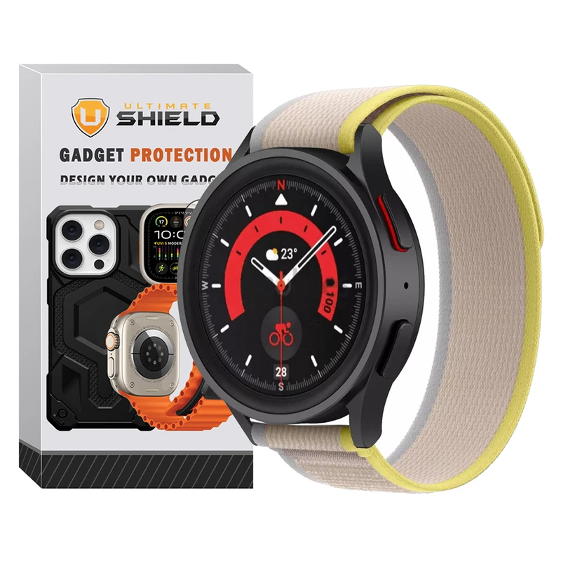 بند آلتیمیت شیلد مدل Trail Loop UL مناسب برای ساعت هوشمند سامسونگ Galaxy Watch 5 40mm / Watch 5 44mm / Watch 5 Pro 45mm