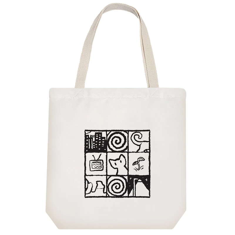 ساک خرید خندالو مدل گربه و جهان کد 8576