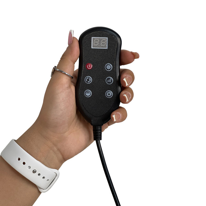 روکش صندلی ماساژور مدل HS-02 به همراه ماساژور پا