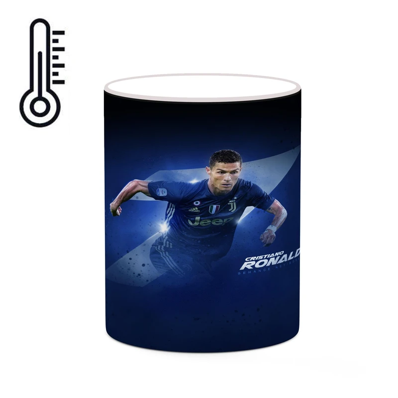 ماگ حرارتی کاکتی طرح Ronaldo رونالدو مدل mgh43120