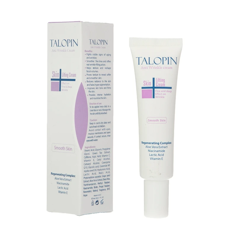 کرم ضد چروک تالوپین مدل Skin Lifting حجم 30 میلی لیتر