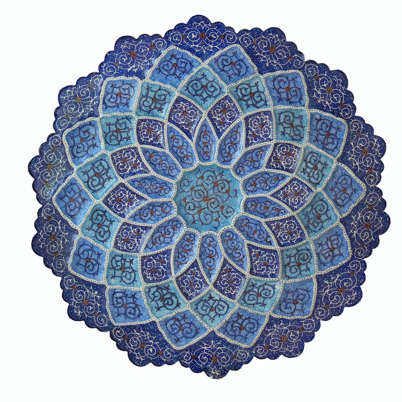 بشقاب میناکاری کد 1113