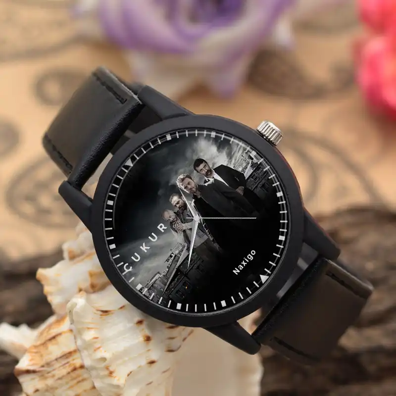 ساعت مچی عقربه ای ناکسیگو مدل سریال ترکی گودال کد LF13918