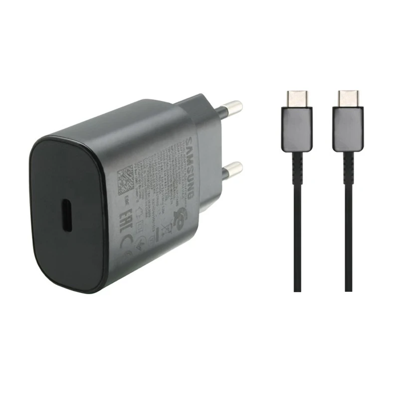  شارژر دیواری سامسونگ مدل EPS-TA800 به همراه کابل تبدیل USB-C 
