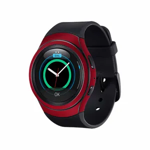 برچسب ماهوت طرح Matte-Warm-Red مناسب برای ساعت هوشمند سامسونگ Galaxy Gear S2