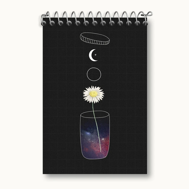 دفتر یادداشت 50 برگ خندالو مدل مفهومی کد F2543