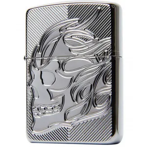 فندک زیپو مدل جمجمه