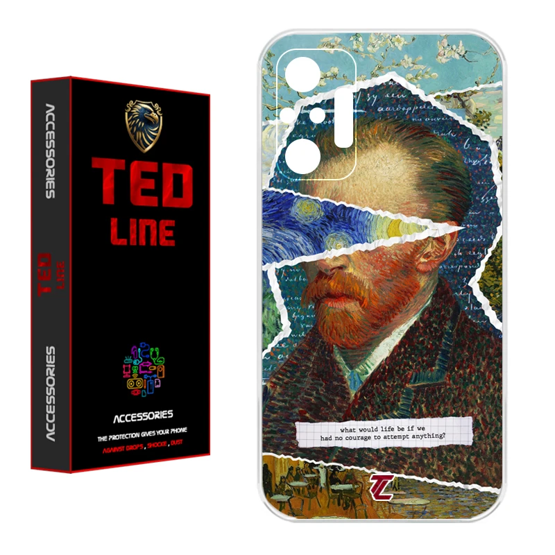 کاور تد لاین طرح ونگوگ کد 1115 مناسب برای گوشی موبایل شیائومی Redmi Note 10 Pro / Note 10 Pro Max