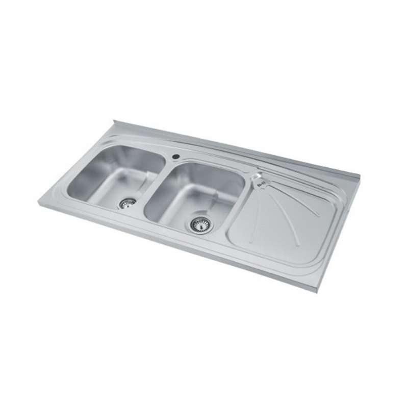 سینک ظرفشویی استیل نگین الماس مدل کد SA21 روکار