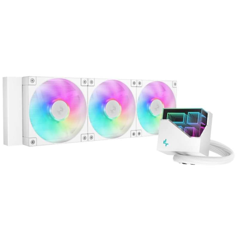 سیستم خنککننده آبی دیپ کول مدل Lt 360 argb white سیستم خنککننده آبی دیپ کول مدل Lt 360 argb white