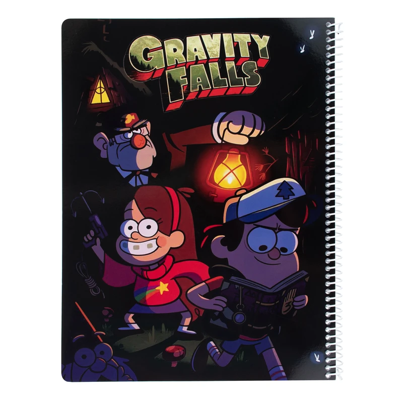 دفتر نقاشی 50 برگ رضوان طرح کارتون سقوط جاذبه فانوس