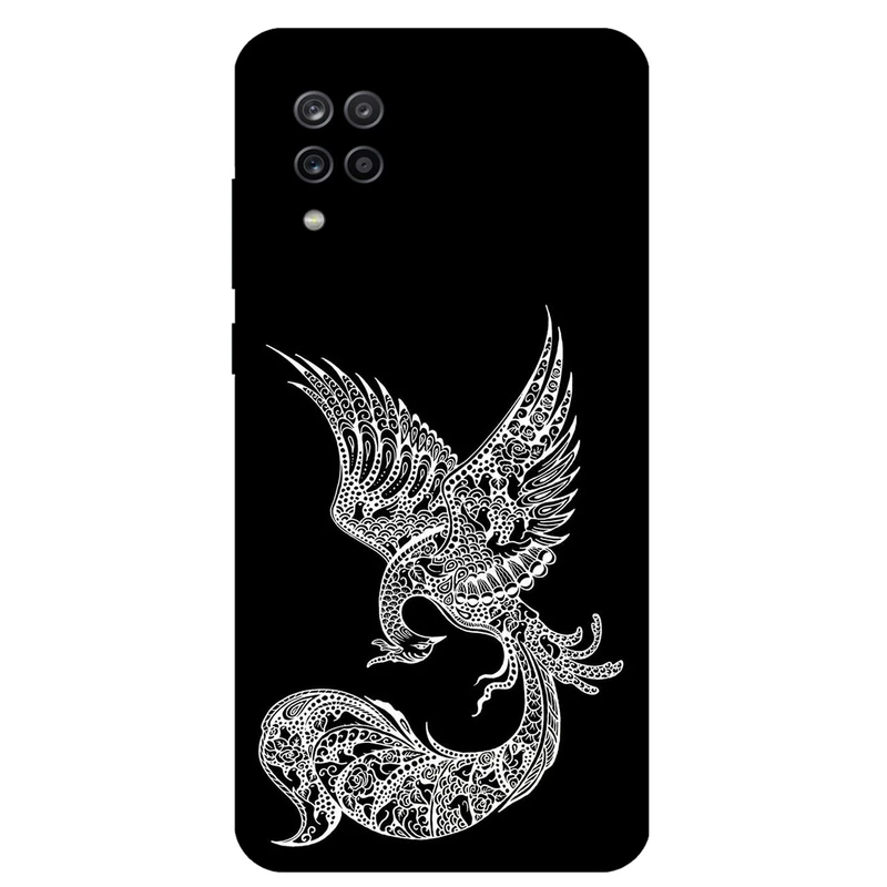 کاور مگافون طرح ققنوس مدل 1629 مناسب برای گوشی موبایل سامسونگ Galaxy M22