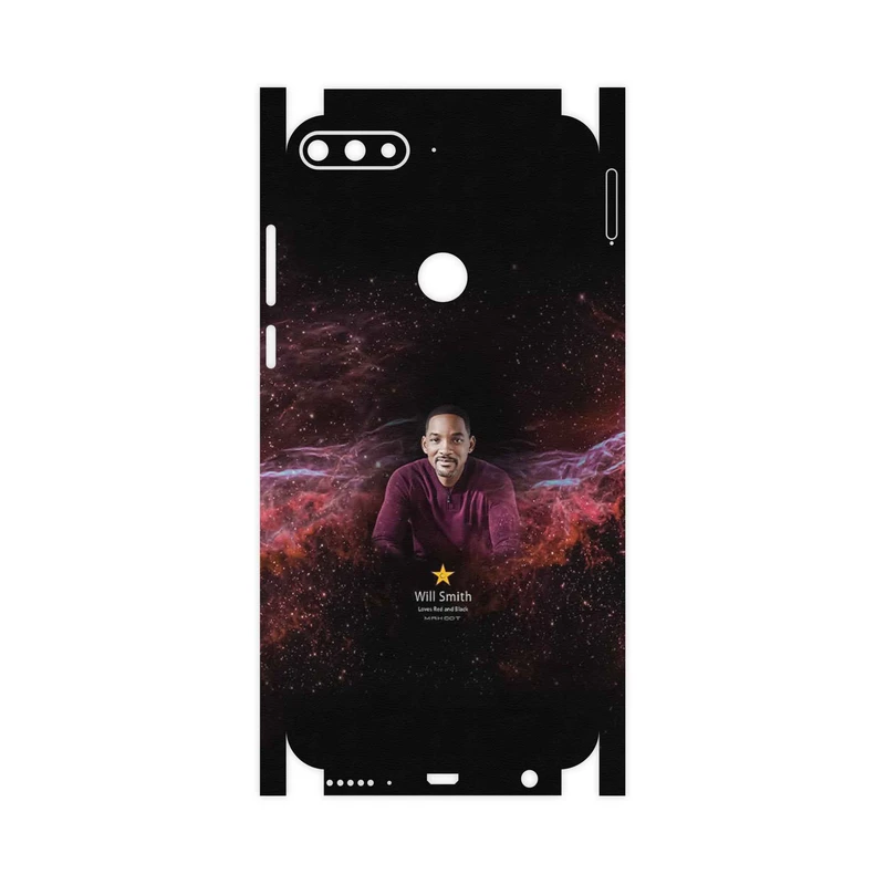 برچسب پوششی ماهوت مدل Will Smith-FullSkin مناسب برای گوشی موبایل هوآوی Y7 Prime 2018