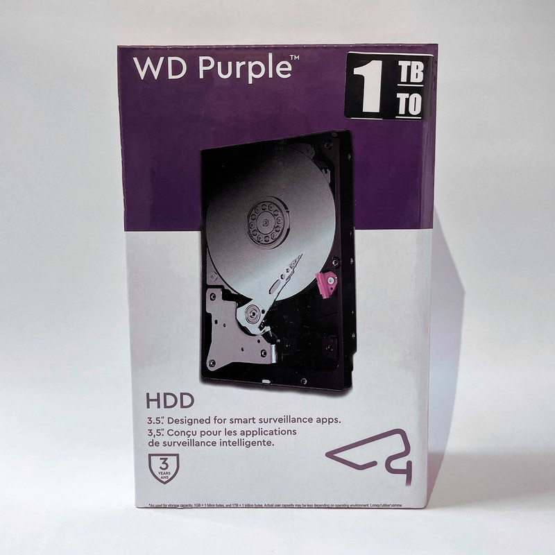 هارد دیسک اینترنال وسترن دیجیتال مدل WD01PURX ظرفیت 1 ترابایت