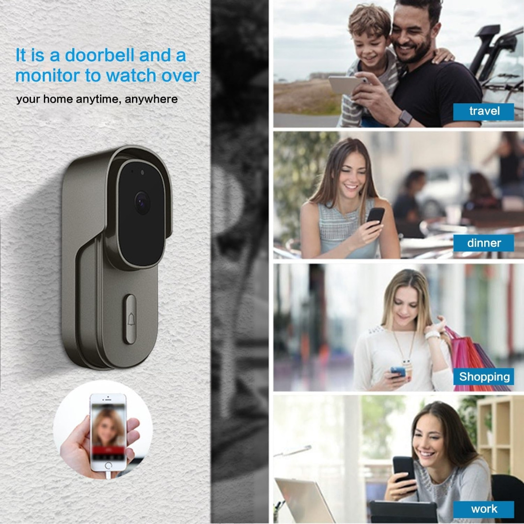 زنگ هوشمند مستر پلاس مدل Doorbell 3 زنگ هوشمند مستر پلاس مدل Doorbell 3