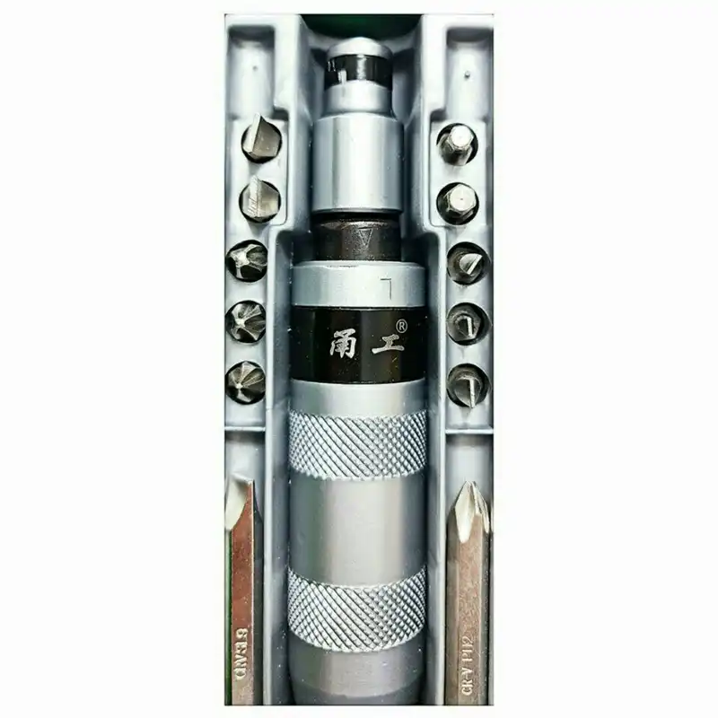 پیچ گوشتی ضربه خور مدل JAMBO بسته 13 عددی