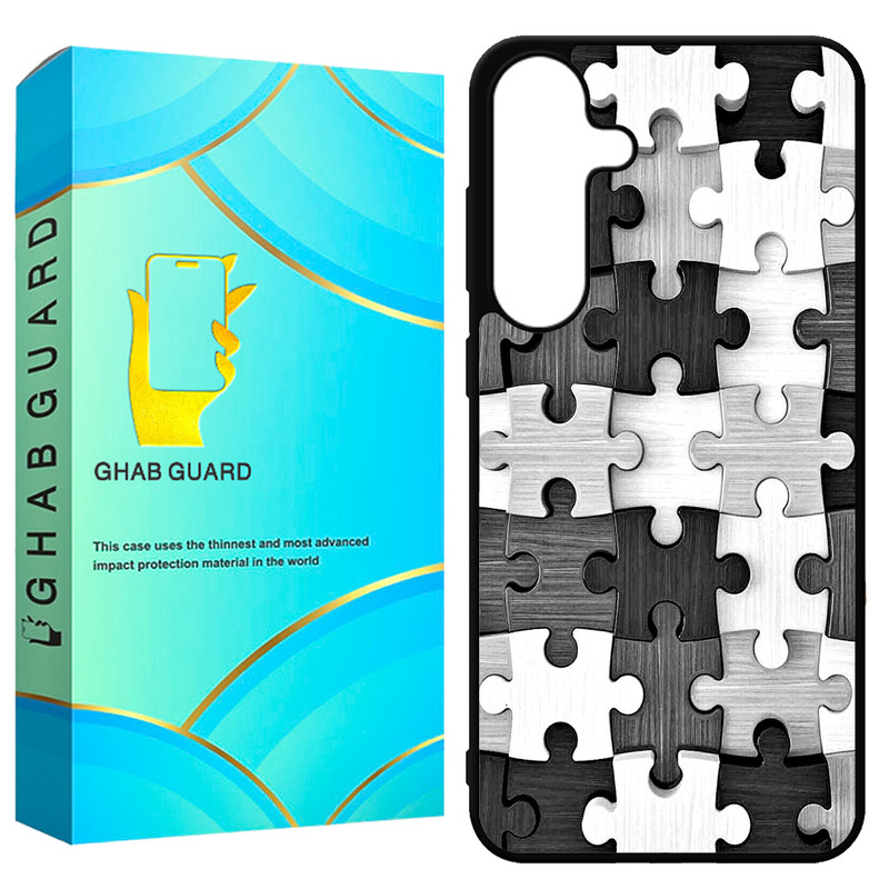 کاور قاب گارد طرح پازل مدل GCHPS24 مناسب برای گوشی موبایل سامسونگ Galaxy S24