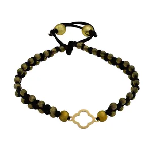 دستبند طلا 18 عیار زنانه الن نار مدل N3902779