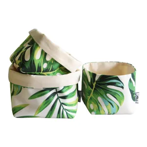 باکس نظم دهنده مدل مربعی پارچه ای مجموعه 3 عددی