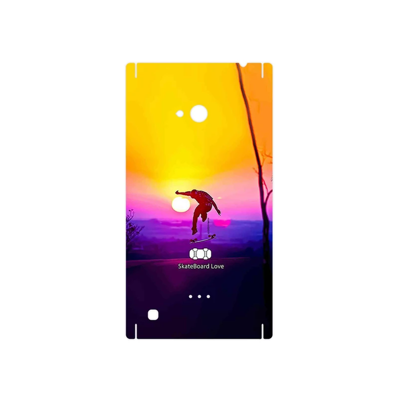 برچسب پوششی ماهوت مدل Skateboard مناسب برای گوشی موبایل نوکیا Lumia 720