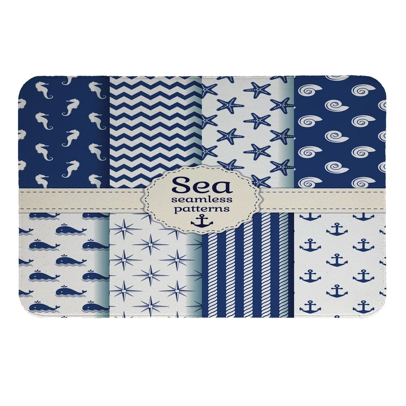 پادری  طرح دریا کد 9031 سایز 80x110 سانتی متر