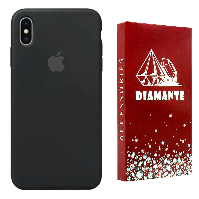 کاور دیامانته مدل  سیلیکون کد Org rd مناسب برای گوشی موبایل اپل iPhone Xs