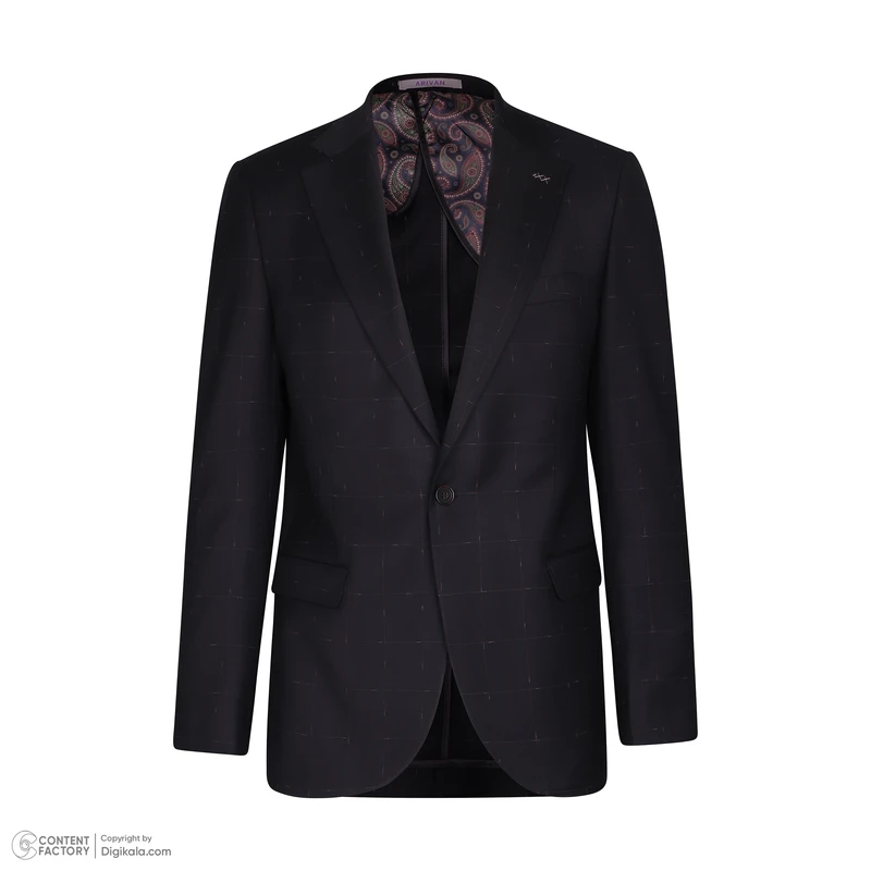 عکس شماره 2 : کت و شلوار مردانه آریوان مدل چهارخانه محو s44