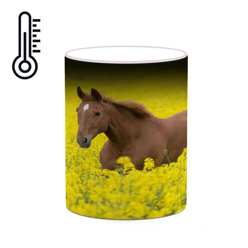 ماگ حرارتی کاکتی مدل اسب کد mgh24210