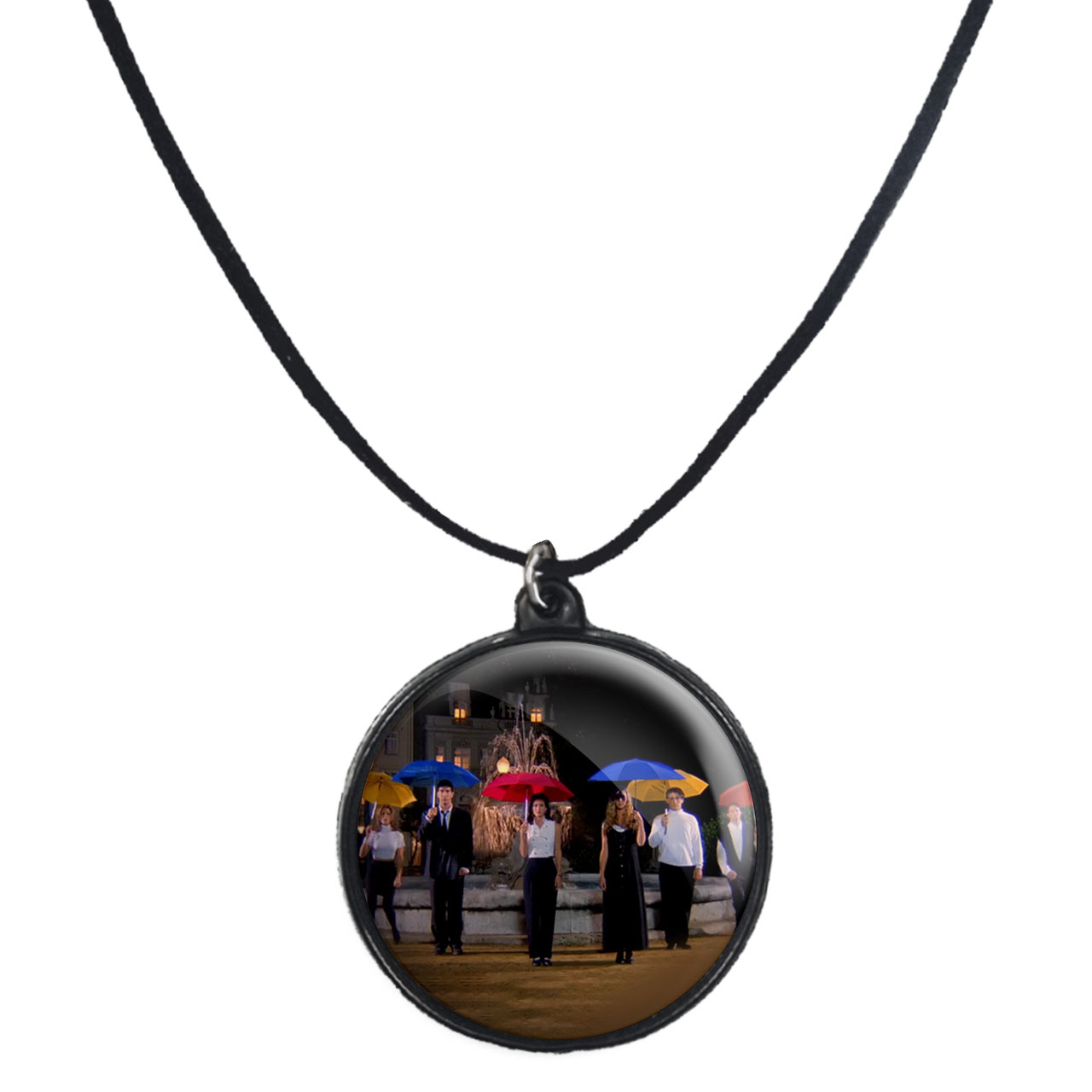 گردنبند پرمانه طرح فرندز کد pmb.18901 مدل دو طرفه