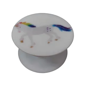 پایه نگهدارنده گوشی موبایل و تبلت پاپ سوکت طرح اسب مدل Unicorn