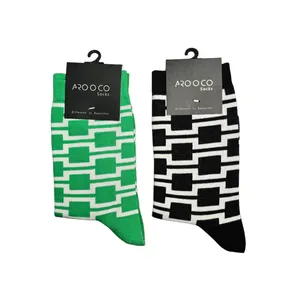 جوراب ساق بلند مدل ماز بسته دو عددی