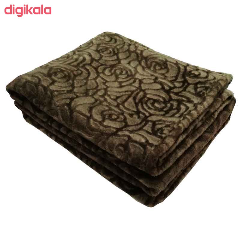 پتو گلبافت مدل فلورا 500 سایز 160x220 سانتی متر main 1 5