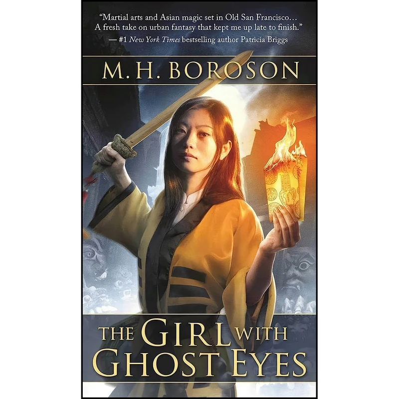 کتاب The Girl with Ghost Eyes اثر M. H. Boroson انتشارات Talos