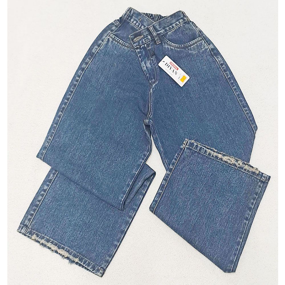 شلوار جین بگ زنانه دیان مدل بگ -  - 3