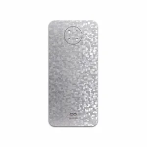 MAHOOT Silver-Silicon Cover Sticker for Nokia G10
