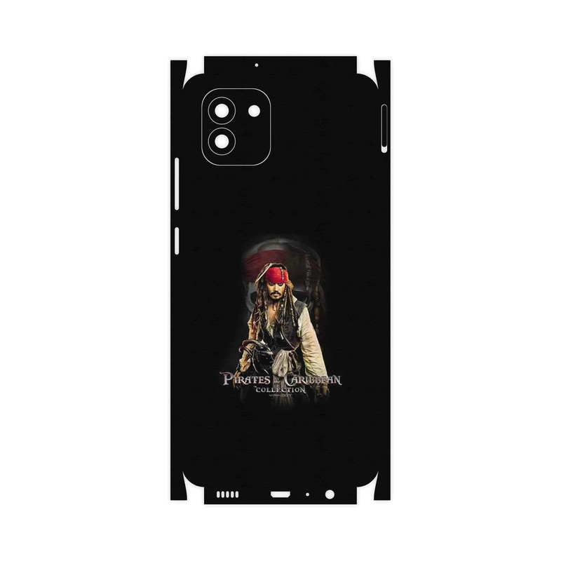 برچسب پوششی ماهوت مدل PIRATES OF THE CARIBBEAN-FullSkin مناسب برای گوشی موبایل سامسونگ Galaxy A03