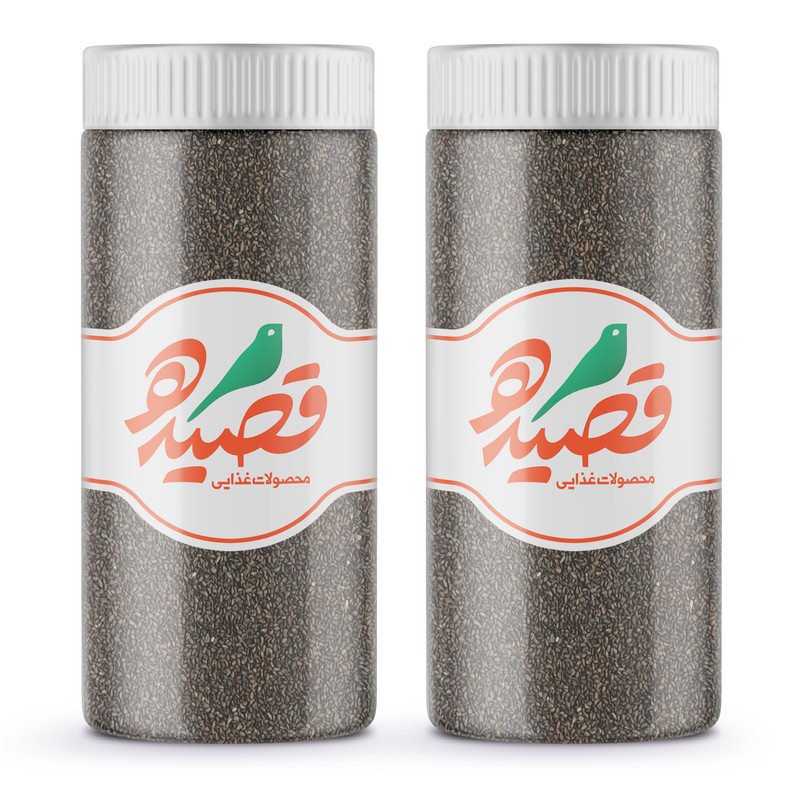 بارهنگ ممتاز قصیده - 450 گرم بسته 2 عددی
