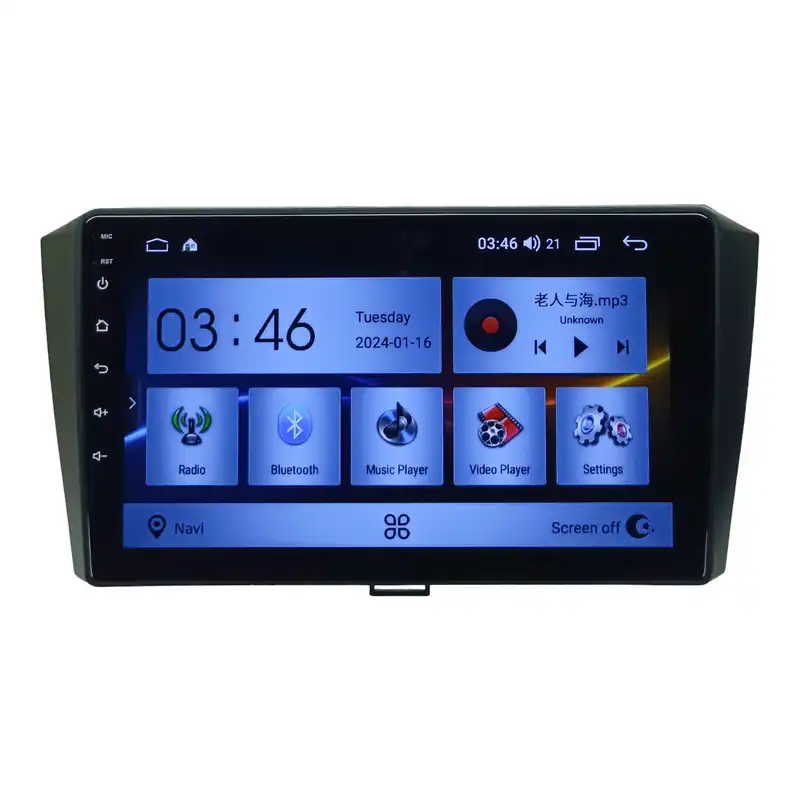 پخش کننده تصویری خودرو مدل اندروید Golden24 مناسب برای جک J5