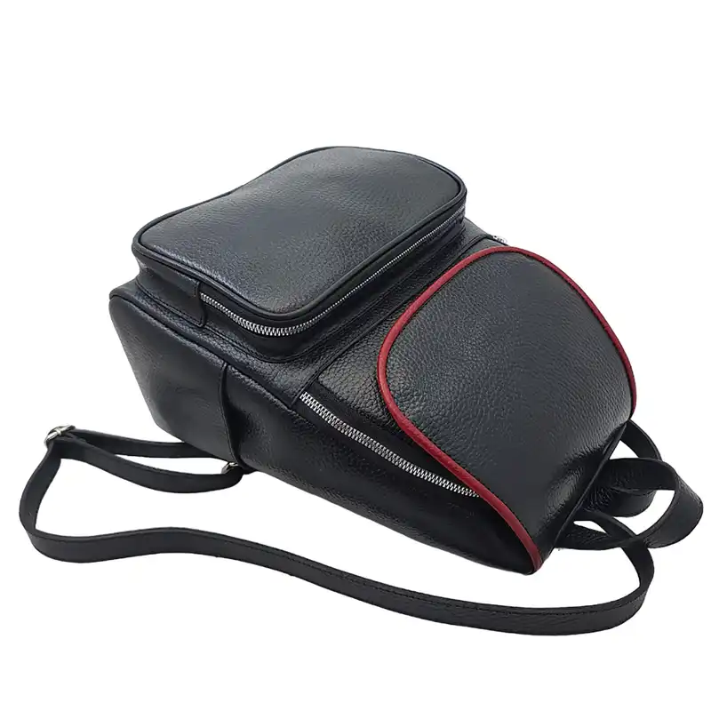 کوله پشتی زنانه مدل آریوس چرم طبیعی گاوی کد B-401