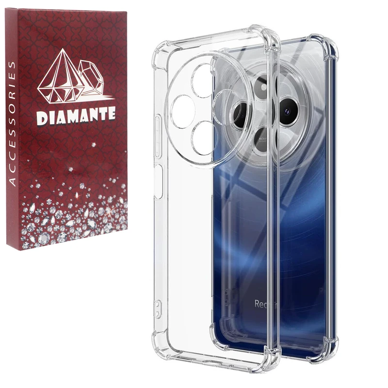 کاور دیامانته مدل ساده مناسب برای گوشی موبایل شیائومی Poco C75