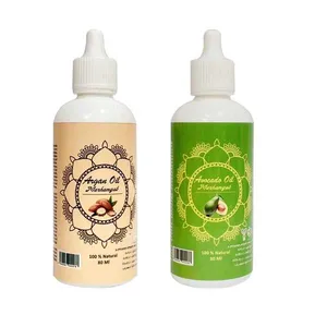 روغن روان کننده و نرم کننده مرهم یاب مدل Argan & Avocado حجم 80 میلی لیتر مجموعه دو عددی
