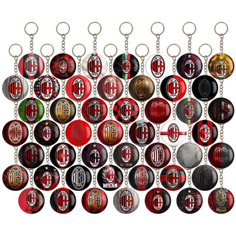 جاکلیدی خندالو مدل باشگاه آث میلان کد 125 مجموعه 49 عددی جاکلیدی خندالو مدل باشگاه آث میلان کد 125 مجموعه 49 عددی