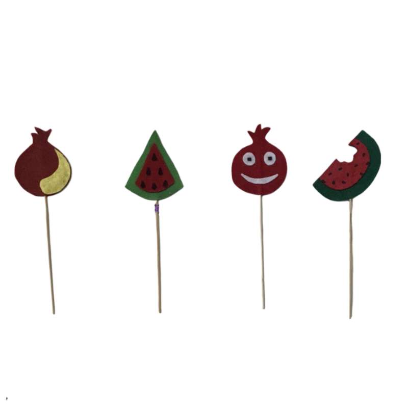 تاپر مدل شب یلدا‌ کد 01 مجموعه 4 عددی