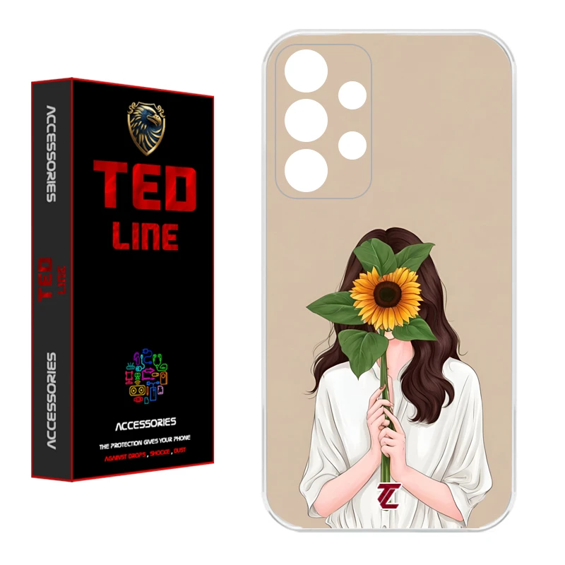 کاور تدلاین طرح دختر آفتابگردان کد 1153 مناسب برای گوشی موبایل سامسونگ Galaxy A13 4G / A32 5G / M32 5G