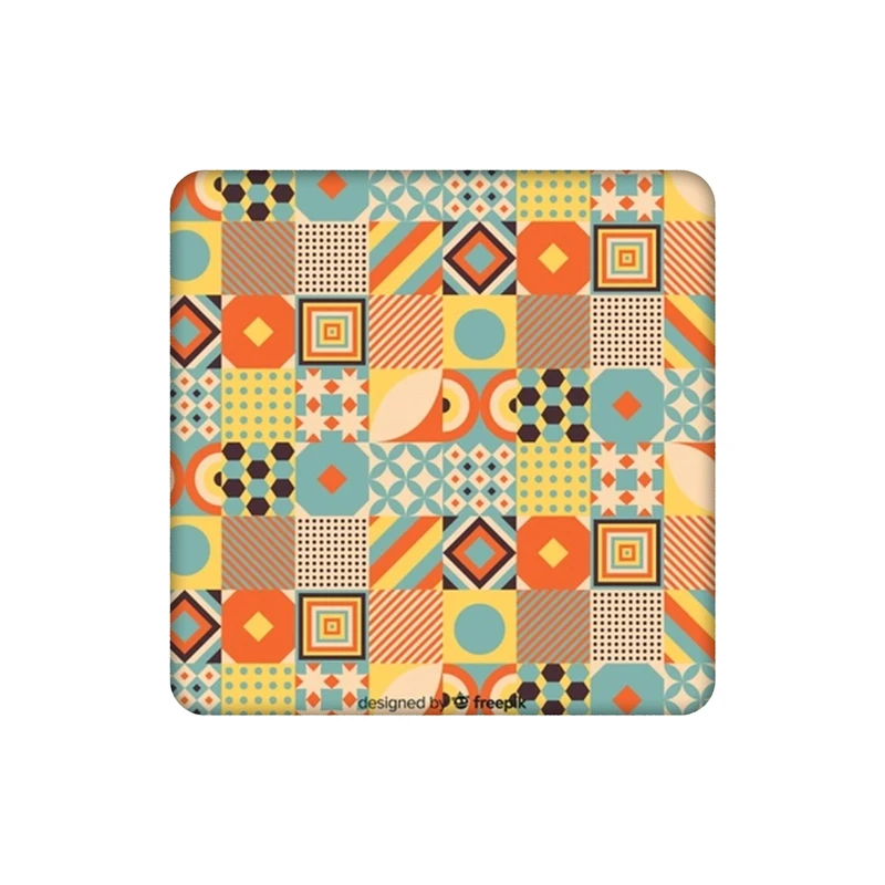 زیرلیوانی طرح کاشی مراکشی کد    5378039