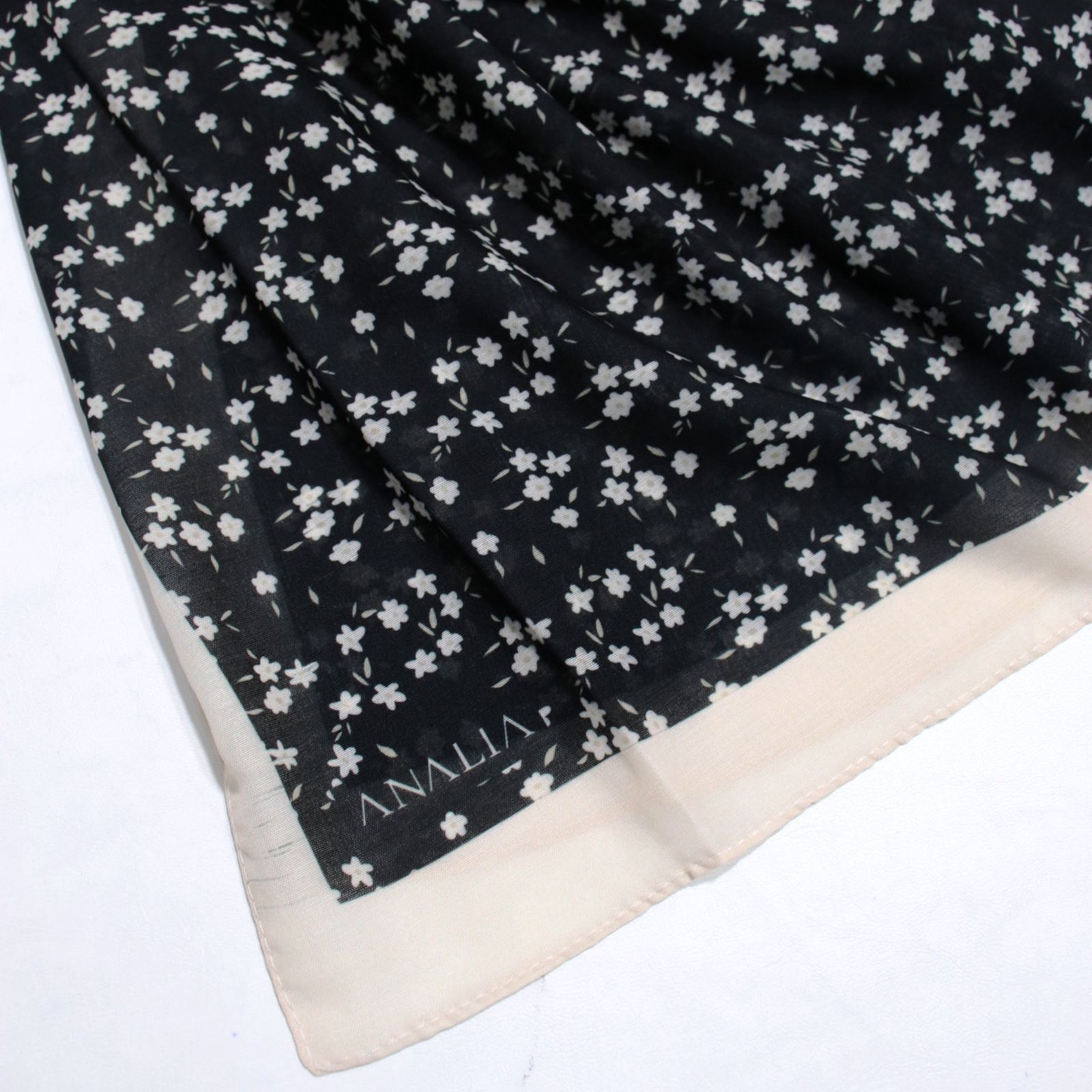 شال زنانه مدل خنک تابستانه طرح گل کد 7062 -  - 20