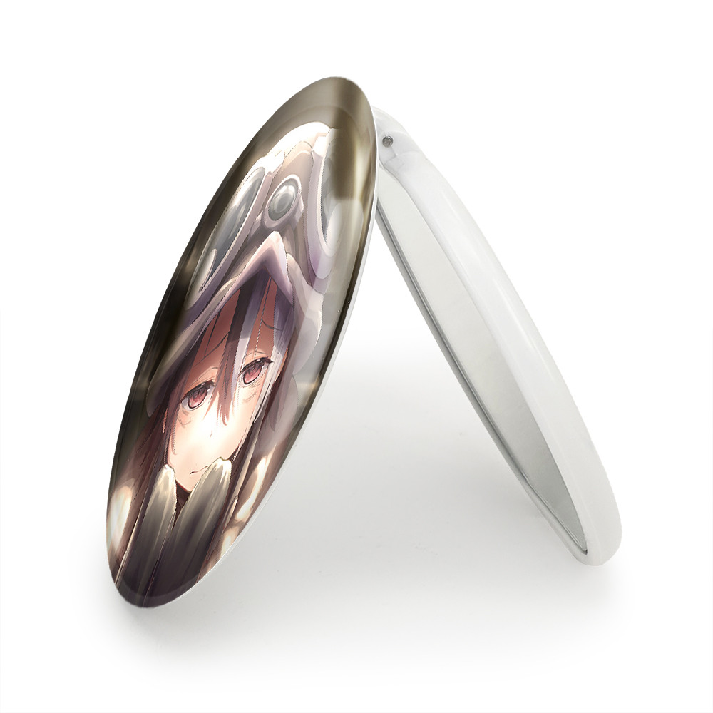 آینه جیبی خندالو طرح اوزن انیمه ساخته شده در پرتگاه Made in Abyss مدل تاشو کد 22110 آینه جیبی خندالو طرح اوزن انیمه ساخته شده در پرتگاه Made in Abyss مدل تاشو کد 22110