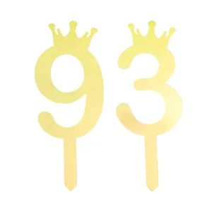 تاپر کیک هانستو مدل عدد 93 کد TPN93 مجموعه 2 عددی