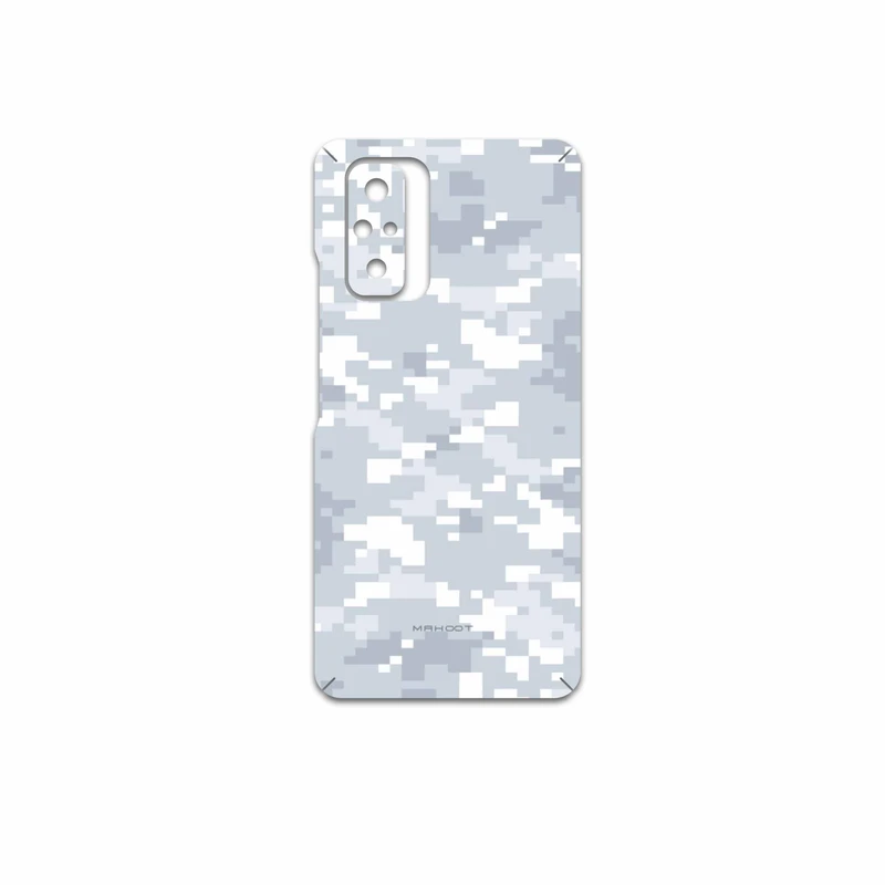 برچسب پوششی ماهوت مدل Army-Snow-Pixel مناسب برای گوشی موبایل شیائومی Redmi Note 10 Pro