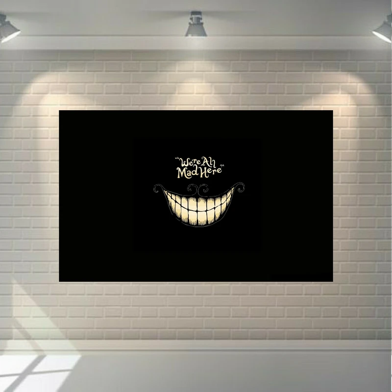 پوستر دیواری طرح انگیزش مدل WERE ALL MADHERE کد SDP1607